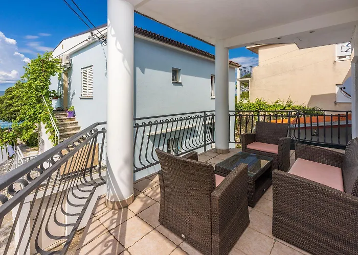 Modernes In Traumlage Nur 70 Meter Zum Mit Parkplatz, Meerblick, Hundefreundlich Apartament Selce